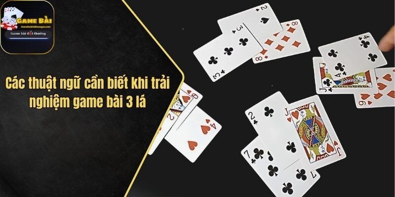 Các thuật ngữ cần biết khi trải nghiệm game bài 3 lá