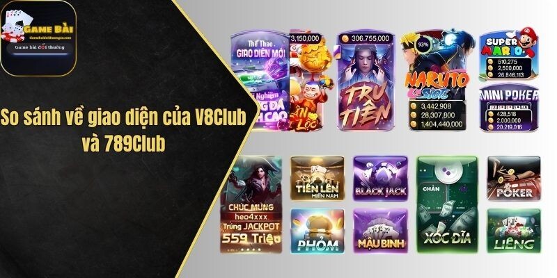 So Sánh Cổng Game V8club Và 789club Chuẩn Nhất Để Giải Trí