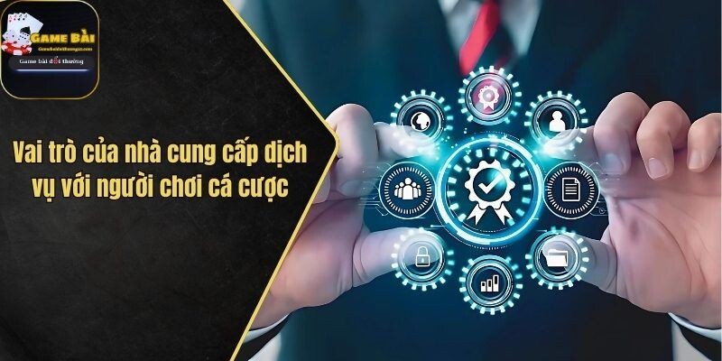 Vai trò của nhà cung cấp dịch vụ với người chơi cá cược