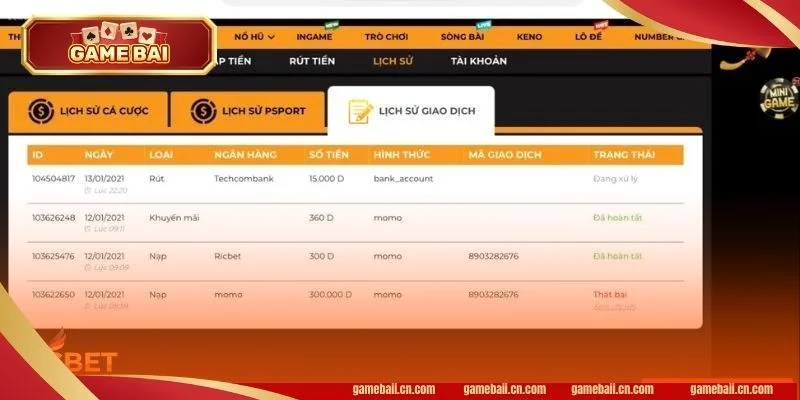 Game Bài RICBET: Sàn Cá Cược Ăn Tiền Thật #1 Hiện Nay 2 RICBET đã có sự thay đổi rất lớn trong phiên bản gần nhất.